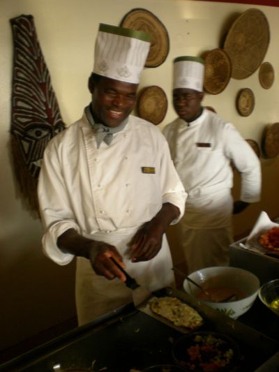 first class service at Victoria Falls Hotel